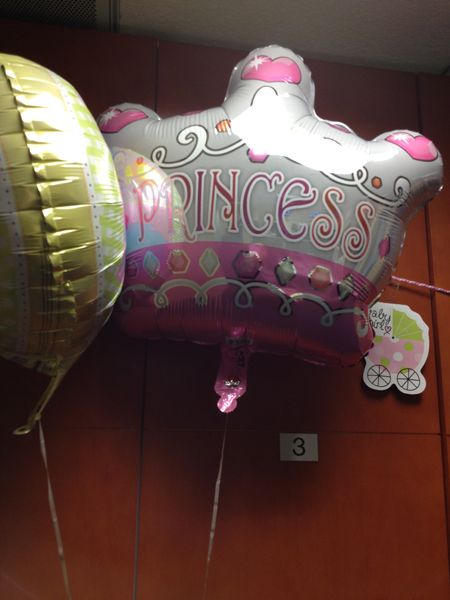 loved this princess balloon from Courtney!