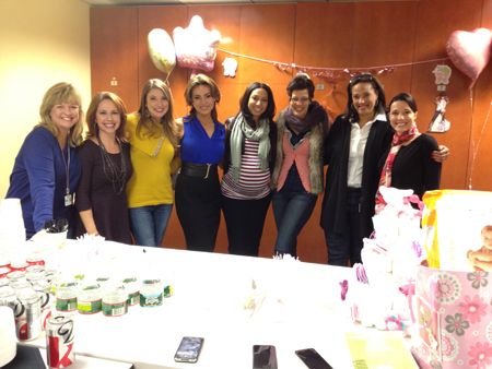 my lovely and thoughtful co-workers!