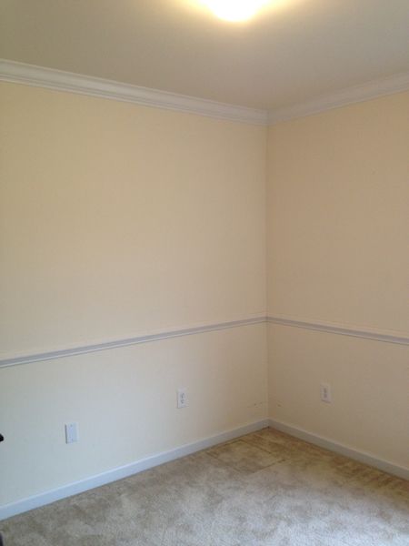 beginnings of the painted nursery