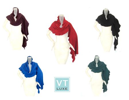 VT Luxe Soft Flutter Wrap