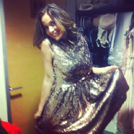 Maybe I should wear this one...? Only 30 minutes until I go on air! Maybe I should wear this one...? Only 30 minutes until I go on air!