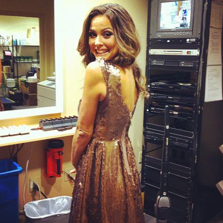 About to go on! About to go on!