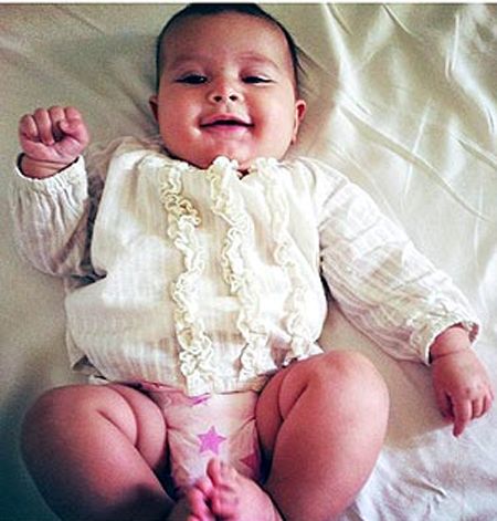 Indi Joon at three months Indi Joon at three months