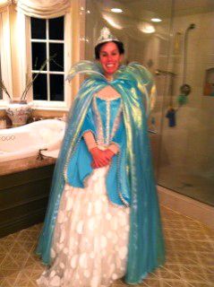 Melissa Rivers as Snow Princess Melissa Rivers as Snow Princess