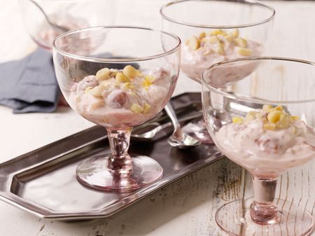 Pink Stuff with Macadamia Nuts and Lemon Zest Pink Stuff with Macadamia Nuts and Lemon Zest