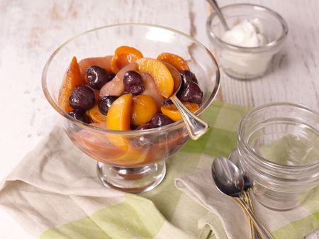 Spring Fruit Compote with Cinnamon Spring Fruit Compote with Cinnamon