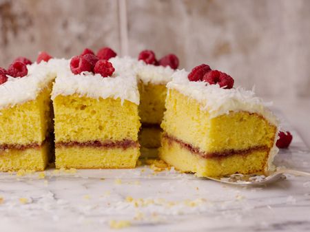 Springtime Lemon Raspberry Coconut Cake Springtime Lemon Raspberry Coconut Cake