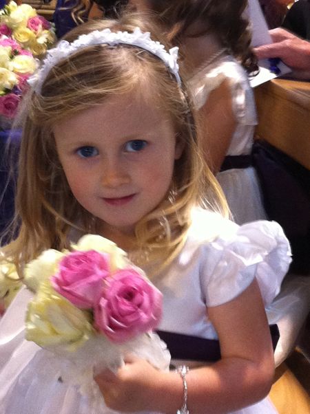 Esme being very quiet in the church! Esme being very quiet in the church!