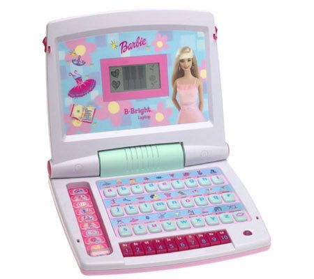 Oregon Scientific Barbie B-Bright Laptop — QVC.com