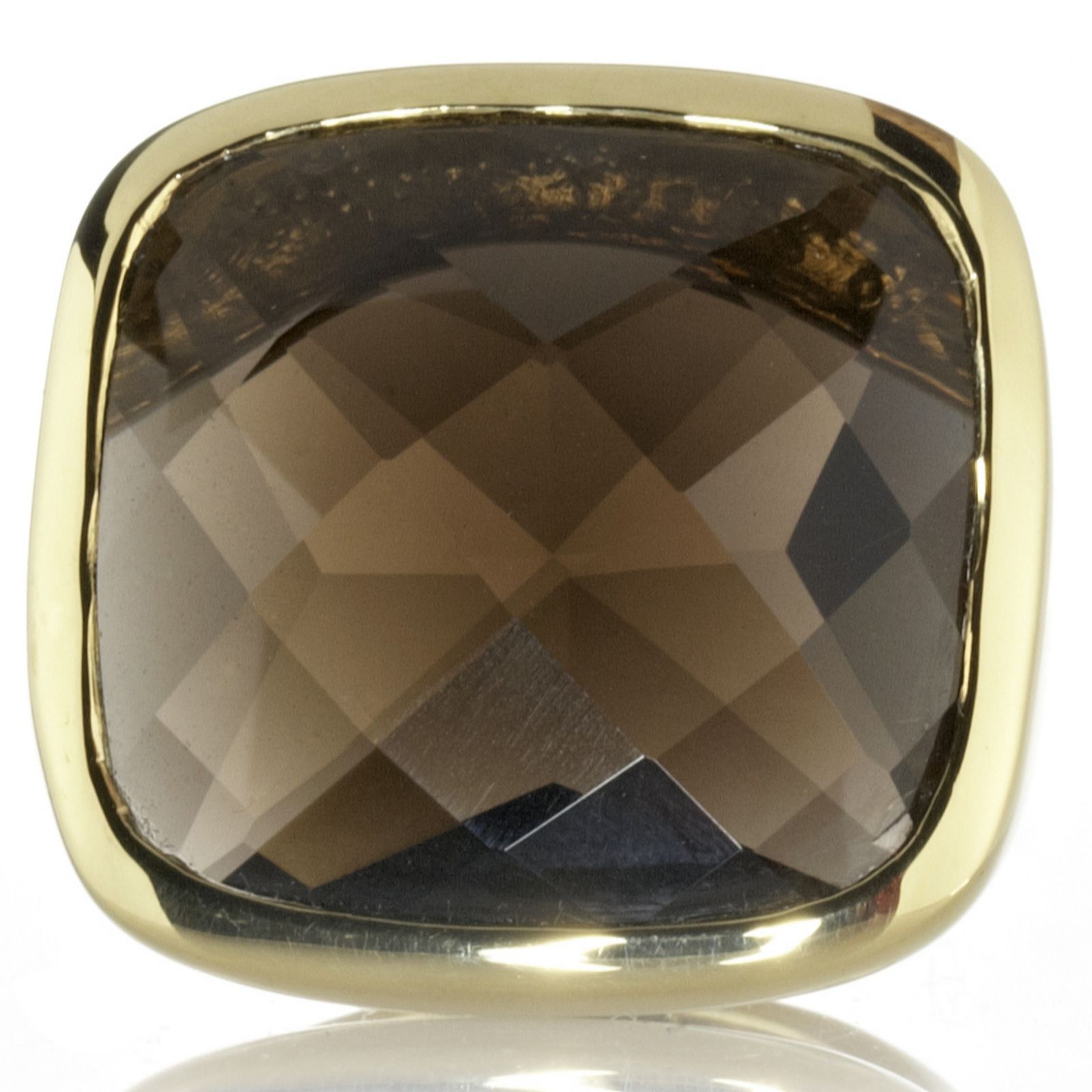 Veronese Magnifica Gemset Faceted Ring Sterling Silver