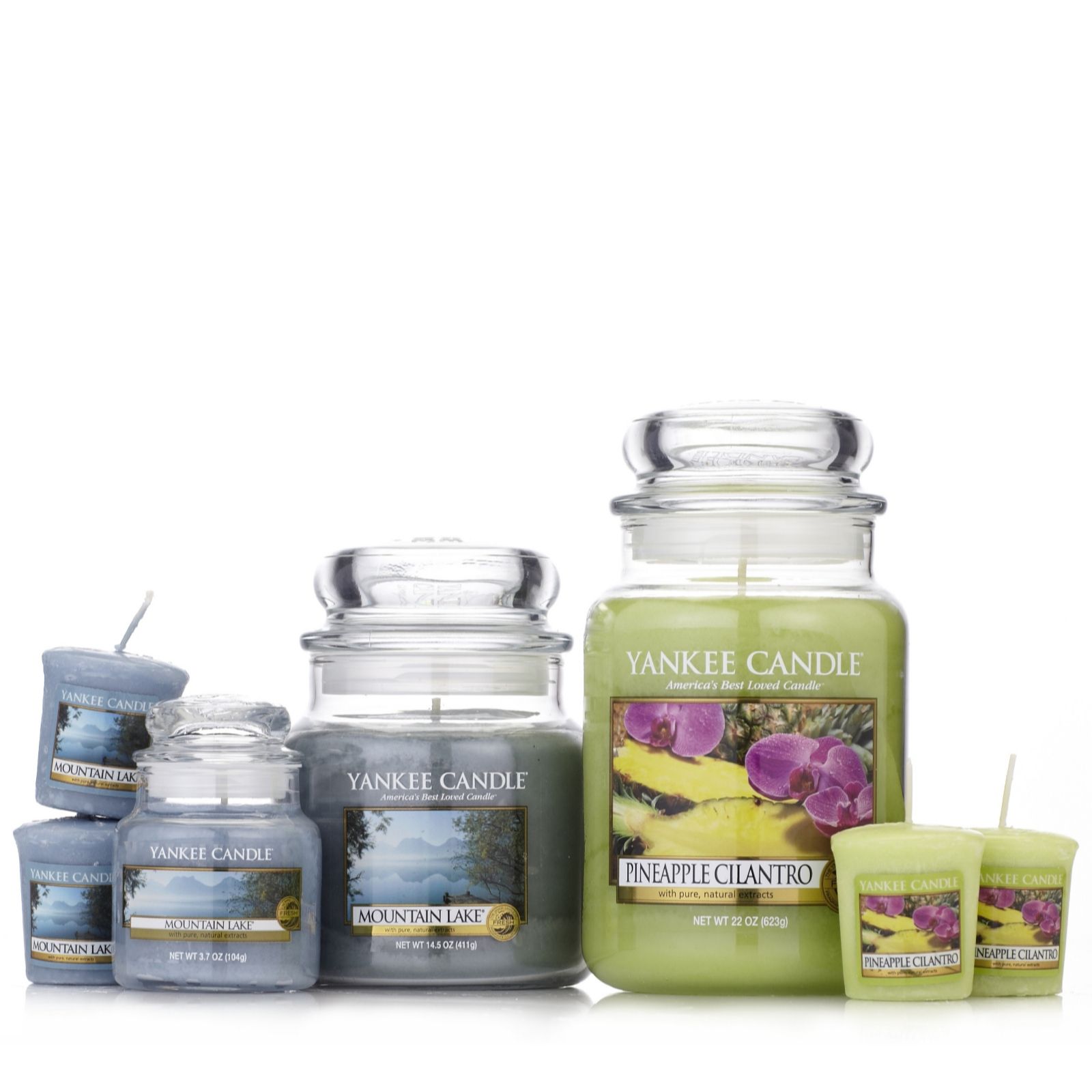 Yankee Candle 7 Piece Discover Yankee USA Collection - take a closer look