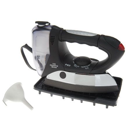 Sharper Image TruePro Steam Iron with Injector Pump - V31429