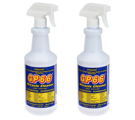 GP66 Set of 2 Green Miracle Cleaner and Degreaser - V31232