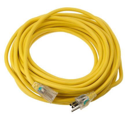 Power Joe 50 Foot Outdoor Extension Cord with Lighted End - V31333