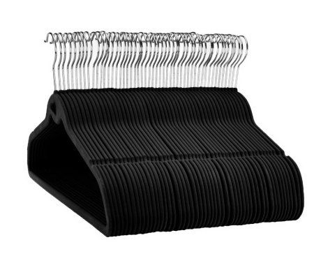 Clutter Free Set of 50 Space Saving Cascading Hangers - V32046