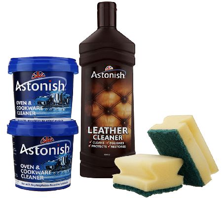Astonish Multi-Purpose Cleaning Paste and Leather Cleaner Kit - V30977