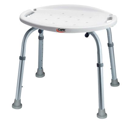 Carex Adjustable Bath & Shower Seat Without Back - V118080