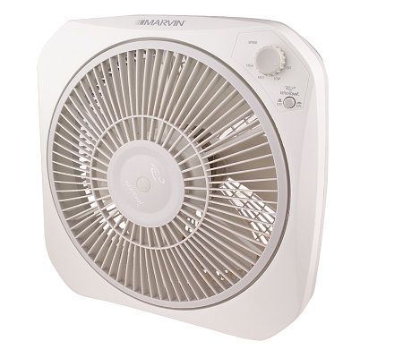 W.B. Marvin 12 Studio Tabletop Fan With Rotating Grill — QVC.com